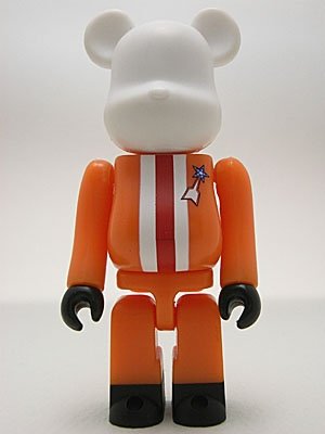 Katokutai - Ultr@ Be@rbrick 100%  figure, produced by Medicom Toy. Front view.