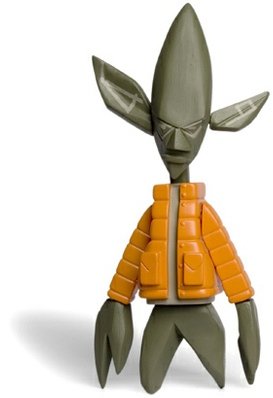 076 Future Maharishi version figure by Michael Lau, produced by Crazysmiles. Front view.