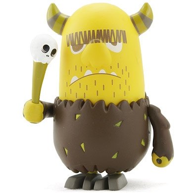 Orr  figure by Peskimo, produced by Kidrobot. Front view.