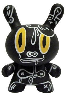 Gary Baseman figure by Gary Baseman, produced by Kidrobot. Front view.