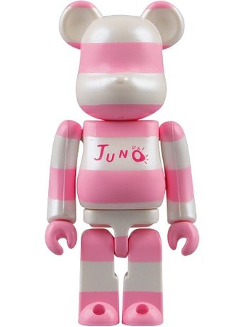 Juno Be@rbrick 100% figure, produced by Medicom Toy. Front view.