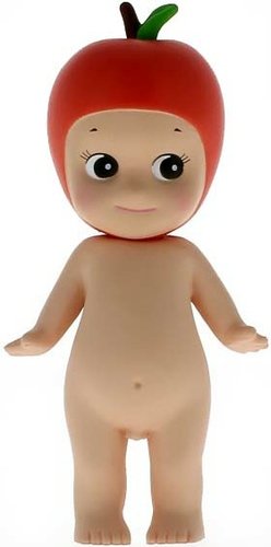 Sonny Angel - Apple figure by Dreams Inc., produced by Dreams Inc.. Front view.