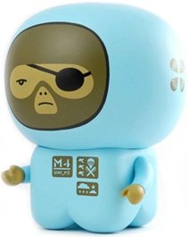 Unipo figure by Unklbrand, produced by Unklbrand. Front view.