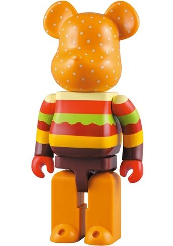 Gettry Be@rbrick 400% figure by Gettry, produced by Medicom Toy. Front view.