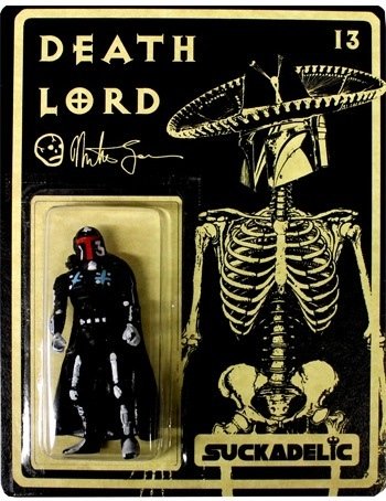 Death Lord figure by Mike Egan, produced by Suckadelic. Front view.