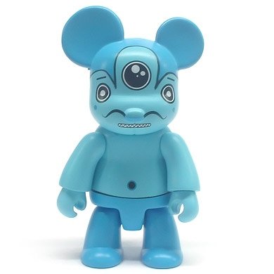 Russell Blue figure by Dalek, produced by Toy2R. Front view.