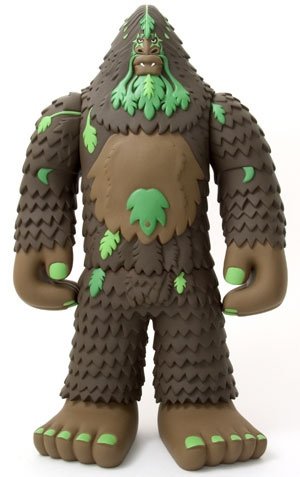 Bigfoot original figure by Bigfoot One, produced by Strangeco. Front view.