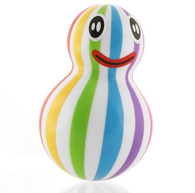 Malfi figure by Friends With You, produced by Strangeco. Front view.