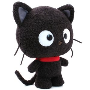 Chococat figure, produced by Sanrio. Front view.