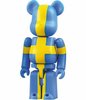 Sweden - Flag Be@rbrick Series 16