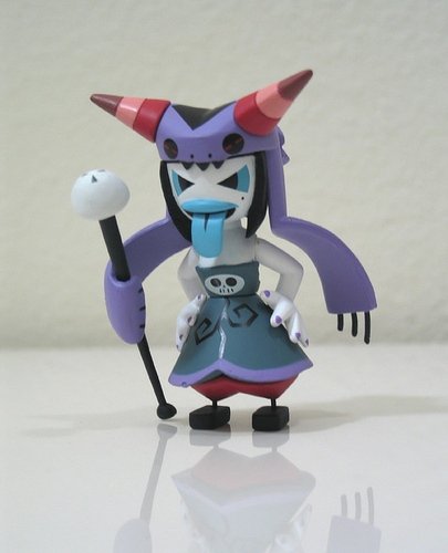 Hero 108 - 103 Mystique Sonia figure, produced by Gamania Creative Center. Front view.