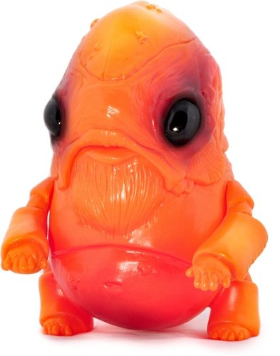Big Muscamoot - Fire on the Water figure by Chris Ryniak, produced by Squibbles Ink, Inc. & Rotofugi. Front view.