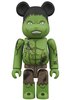 Hulk Be@rbrick Damage Ver. 100%