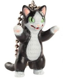 Konatsu Negora Capsule Toy figure by Konatsu, produced by Konatsuya. Front view.