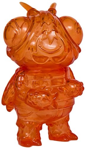 Boris the Bee - Rootbeer  figure by Bwana Spoons, produced by Gargamel. Front view.