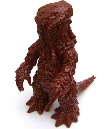 Hedorah - Brown Unpainted LB 09 figure, produced by M1Go. Front view.