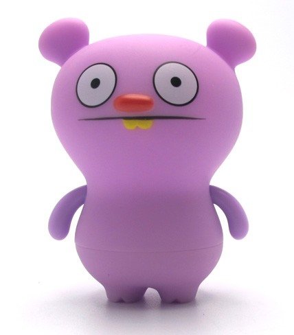 Trunko - Purple figure by David Horvath X Sun-Min Kim, produced by Pretty Ugly Llc.. Front view.