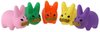 Mini 'Stache Labbit PRIDE 5-Pack