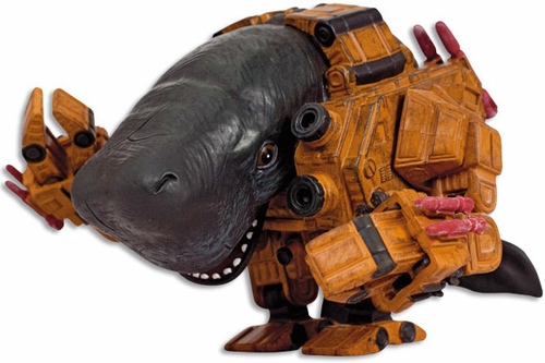 Mechawhales PVC figure