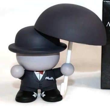 The Poet Series # 1 figure by Ava, produced by Tsurt. Front view.