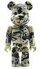 Bape Play Be@rbrick S2 - light green camo