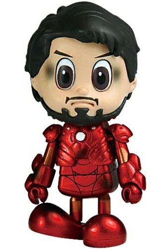 Tony Stark - Mark 3 Battle Damaged Ver. (Japan Exclusive) figure by Marvel, produced by Hot Toys. Front view.