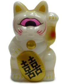 Fortune Cat Baby (フォーチュンキャットベビー) figure by Mori Katsura, produced by Realxhead. Front view.