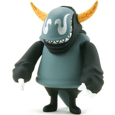 Bayne figure by Touma, produced by Kidrobot. Front view.
