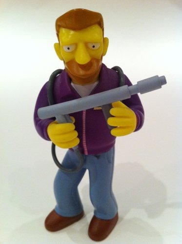 Scorpio figure by Matt Groening. Front view.