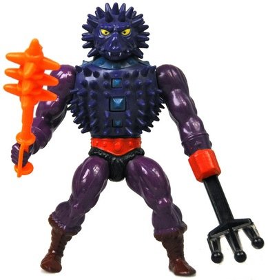 Spikor figure by Roger Sweet, produced by Mattel. Front view.