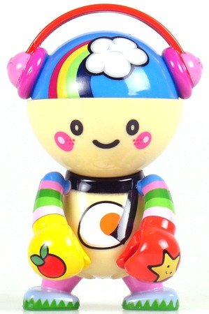 Tinkle Pants figure by Melovision, produced by Play Imaginative. Front view.