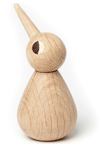 BIRD (Small) figure by Kristian Vedel , produced by Architectmade . Front view.