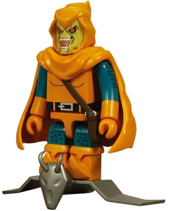 Hobgoblin Kubrick 100% figure by Marvel, produced by Medicom Toy. Front view.