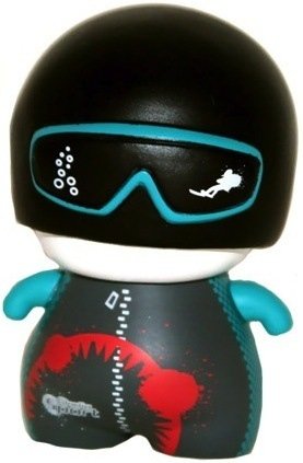 CIBoys Gladia Sport - Shark Killer figure, produced by Red Magic. Front view.