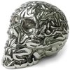 Skull Brain - CHROME: Nickel plated