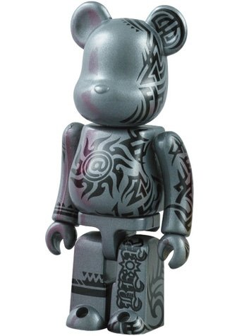 Pattern Be@rbrick Series 11 figure, produced by Medicom Toy. Front view.