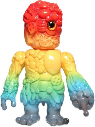 Mutant Chaos - Rainbow figure by Mori Katsura, produced by Realxhead. Front view.