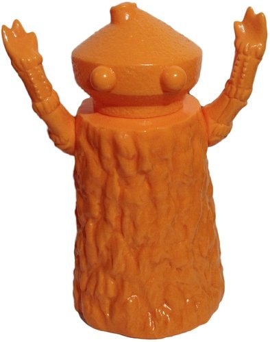Kusogon - IKB Revisited (Pumpkin) figure by Beak, produced by Target Earth. Front view.