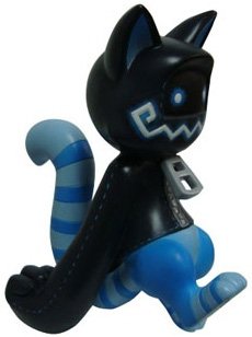 Bad Bad Kitty Monster figure by Projectblue02, produced by Patch Together. Front view.