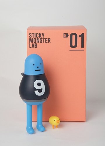 Sticky Monster Lab - RUBBER figure by Sticky Monster Lab, produced by Sticky Monster Lab. Front view.