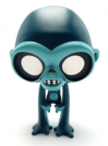 Chaos Monkey Teal - Mondotoyz Edition figure by Bunka, produced by Artoyz Originals. Front view.