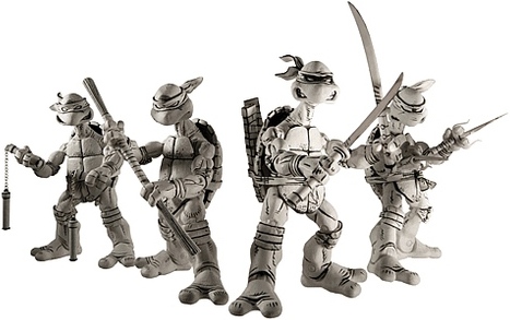 Teenage Mutant Ninja Turtle Black and White Box Set