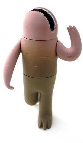 Otto figure by Jesse Ledoux, produced by Kidrobot. Front view.