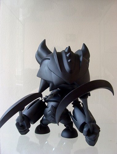 Goldorus - Black Friday  figure by Mist, produced by Bonustoyz. Front view.
