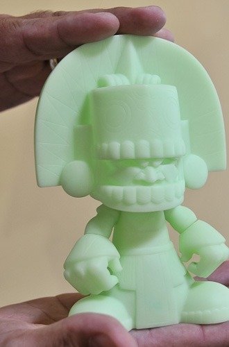 Mictlan - GID Prototype figure by Jesse Hernandez. Front view.