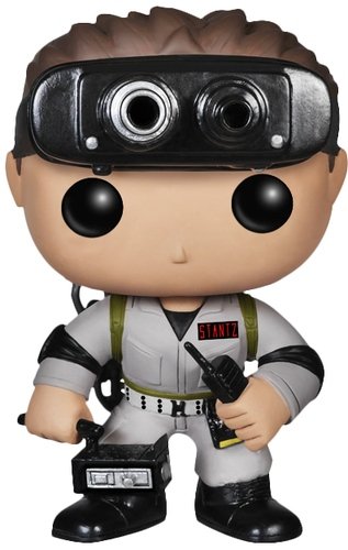POP! Ghostbusters - Dr. Raymond Stantz figure by Funko, produced by Funko. Front view.