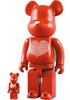 International Love Heart Be@rbrick 100% & 400% Set 