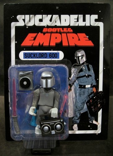 Sucklord 600 figure by Sucklord, produced by Suckadelic. Front view.