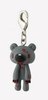 Gloomy Bear Zipper Pull (Bloody Grey)