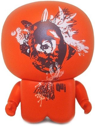 Qui Unipo figure by Unklbrand, produced by Unklbrand. Front view.